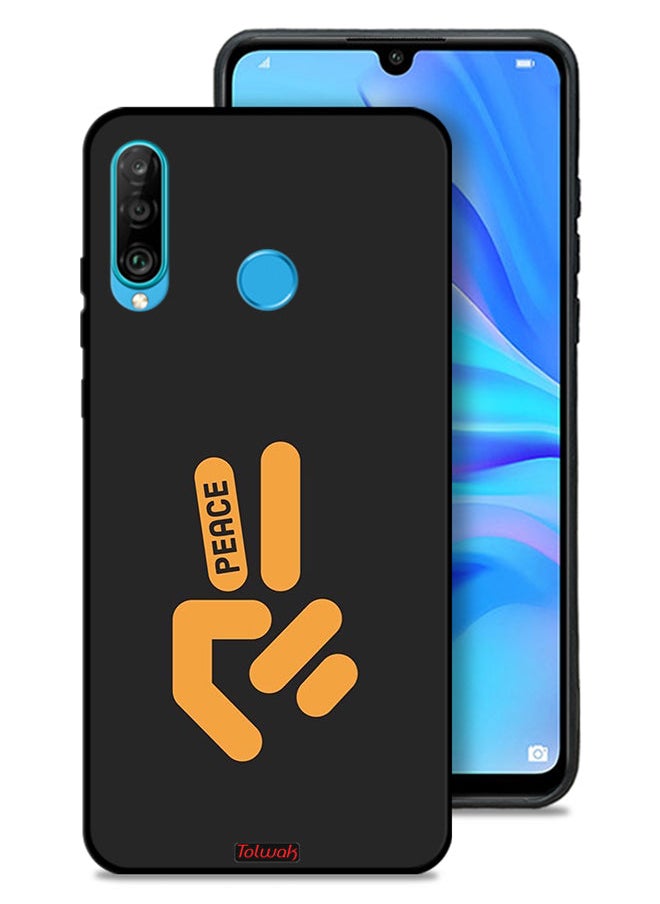 Tolwak - Huawei P30 lite Protective Case Cover Peace - Image 1