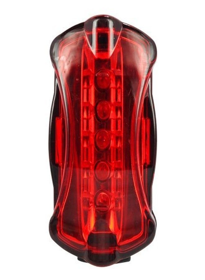 Lista 6-Mode 5-LED Bike Bicycle Safety Flash Rear Light Lamp - Image 1