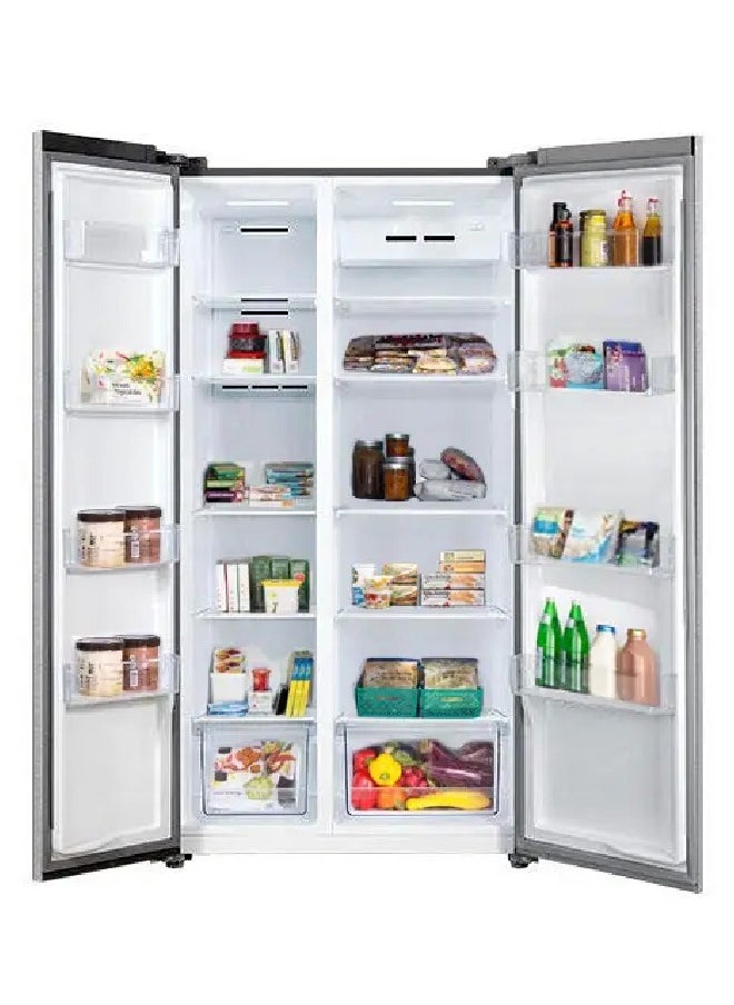 AURORA - Side by side refrigerator - Inox color - no frost - AR-840SNFT - Image 1