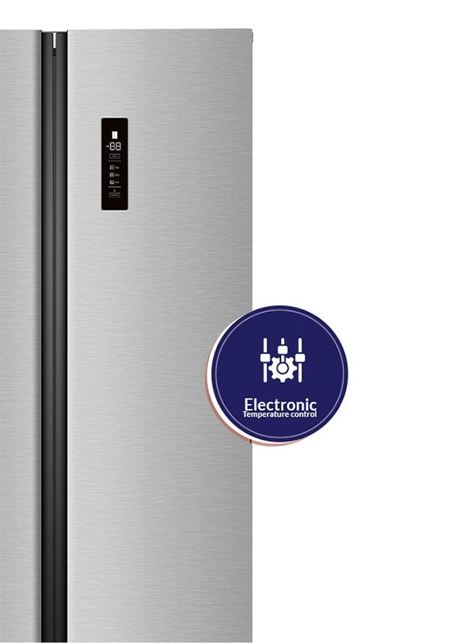 AURORA - Side by side refrigerator - Inox color - no frost - AR-840SNFT - Image 1
