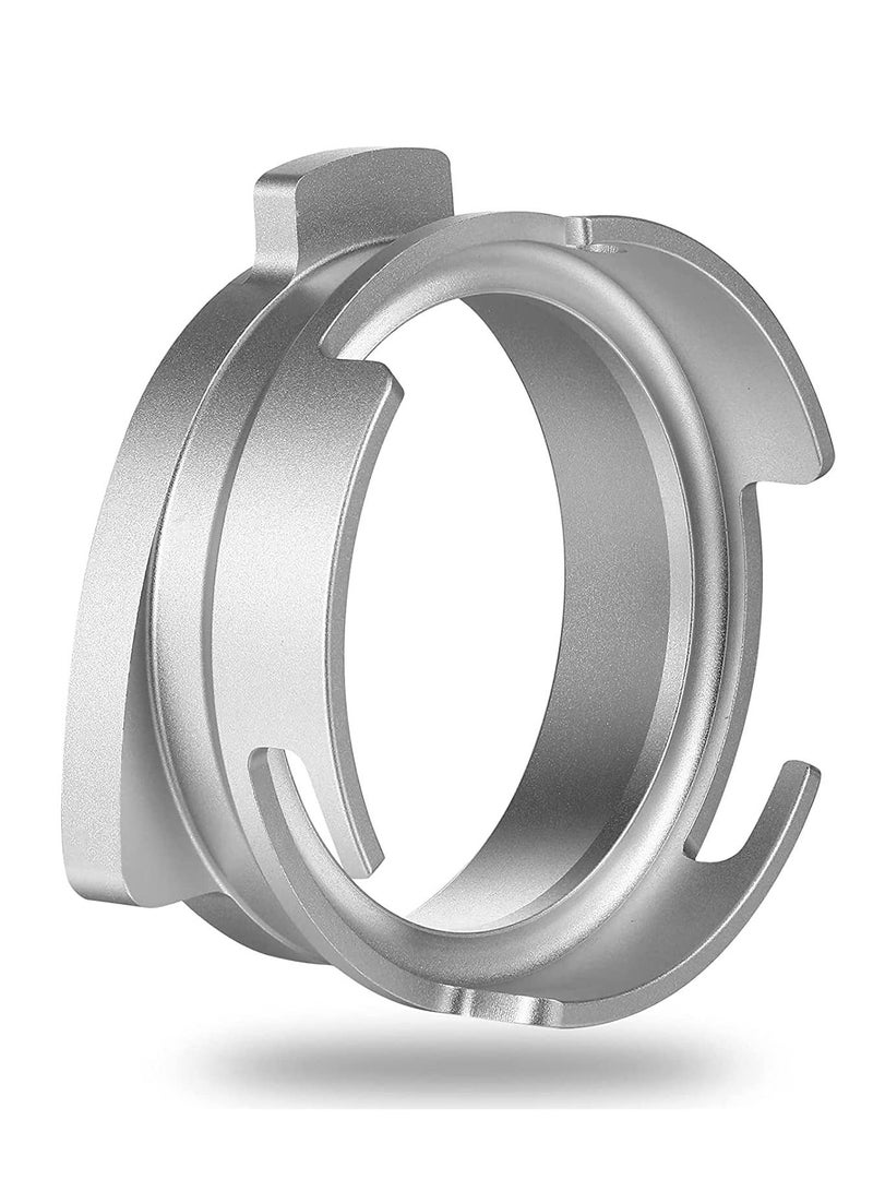 MIBRU Coffee Funnel Ring Stand For Breville Sage 53MM 54MM SIilver  - Image 2