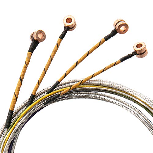 M MI & VI MI&VI PEAK Classic Cello Strings — 4/4 Scale Full Set (A-D-G-C) | Best Choice | German Steel Rope Core | Great Sound | High Value | Ball-Ends | Medium Gauge Tension - By MIVI Music (Cello 4/4) - Image 5