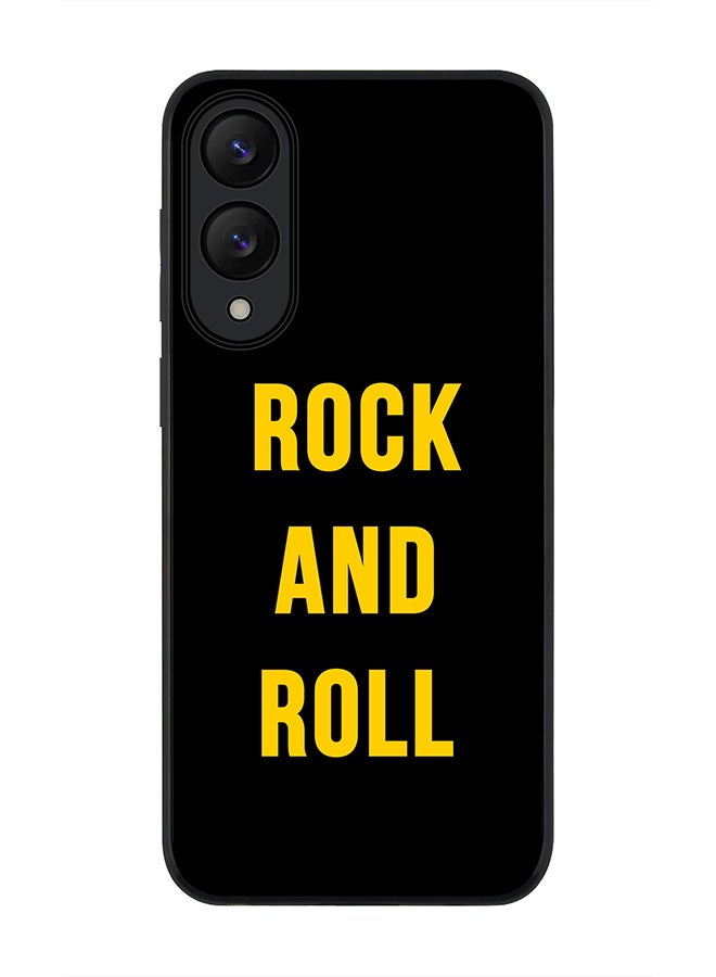 Stylizedd For Samsung Galaxy S25 Edge Case,Slim fit Camera Protection, Shockproof Thin Phone cover  - Rock and Roll