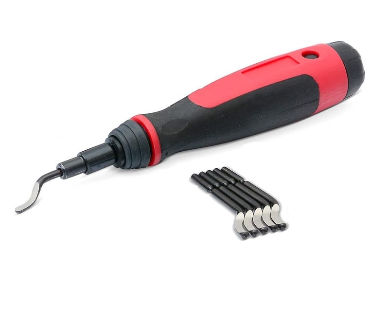 GSK Corporation GSK Cut Type B Light Duty Deburring Tool Set with Deburring Holder and Deburring Blades - Image 1