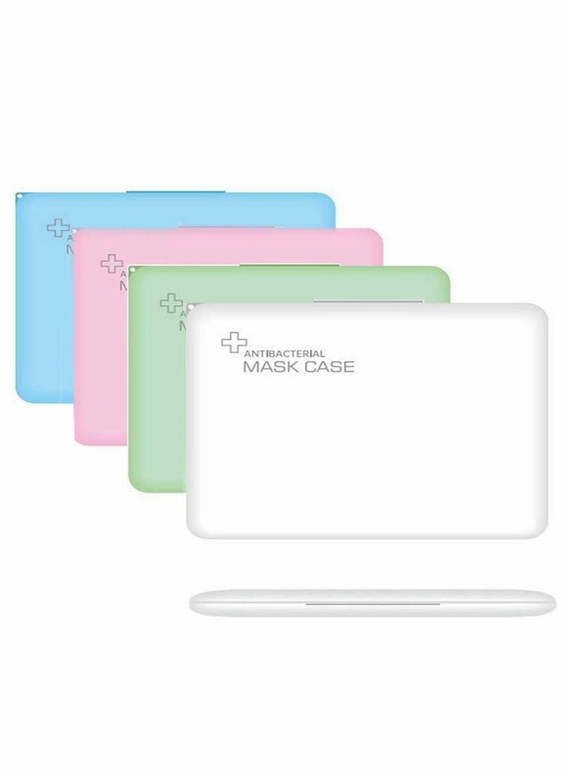 Y&D Ear Savers for Masks Portable Mask Storage Bag, Box, Face Organizer Recyclable, Dust Box Pollution Prevention 1 Pack White, Not Including - Image 1