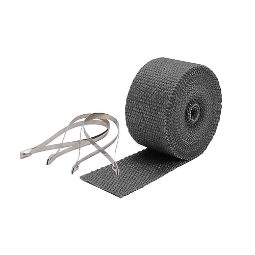 Design Engineering 010119 2" x 25' Pipe Wrap Kit with 4 Locking Ties - Black - Image 1