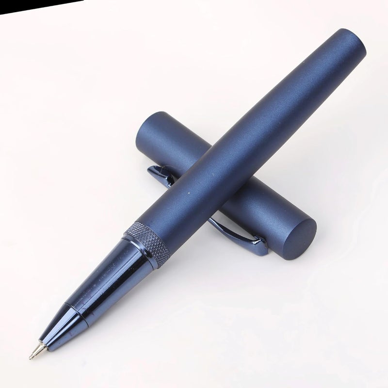 crewtone 20748 Stunning Roller Ball Pen Electric Blue Finish Metal Body with Arrow Clip, Gift Set for Men & Women, Executives with High End Gift Box - Image 4