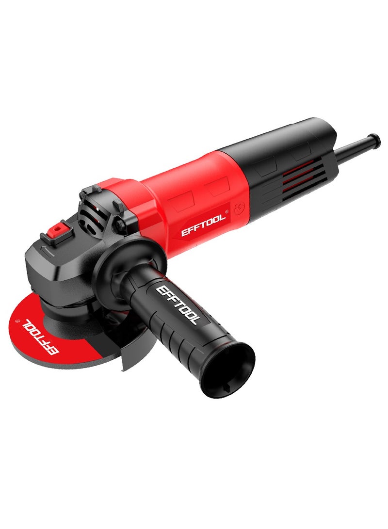 EFFTool طاحونة زاوية أداة كهربائية 850 واط طاحونة معدنية 115 مم 11,000 دورة في الدقيقة عجلات القطع والطحن والمقبض الجانبي المهنية - Image 1