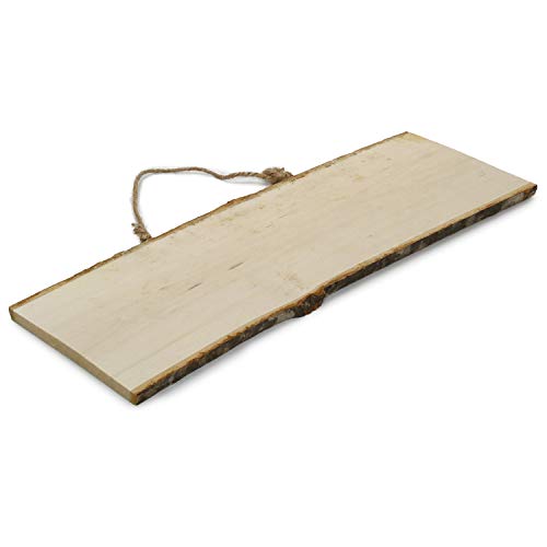 itsy-bitsy Itsy Bitsy- Natural Wood Rectangular Hanging Board L12XW25cm, 1 Pc - Image 3