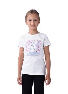 Graphic Print Round Neck T-Shirt by Styli