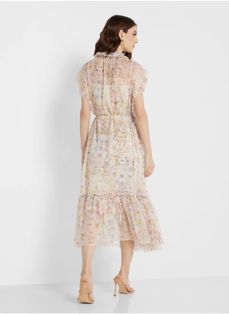 ايلا Floral Print Dress