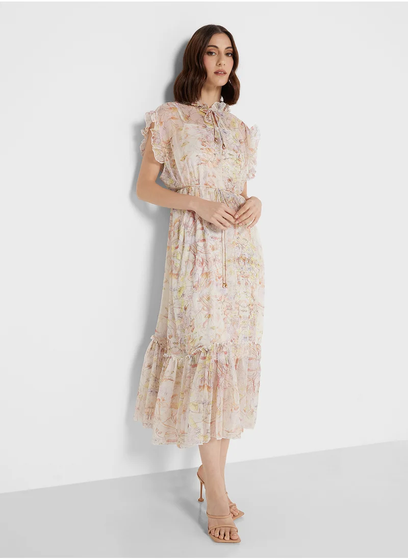 ELLA Floral Print Dress