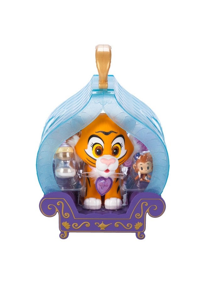 Disney Store Official Princess Pet Play Set - Rajah Tiger Toy Set - Fun Playsets Princess Toys Perfect for Little Kids - Comes with Rajah, Bed, Abu Figure and Magic Carpet. - Image 4