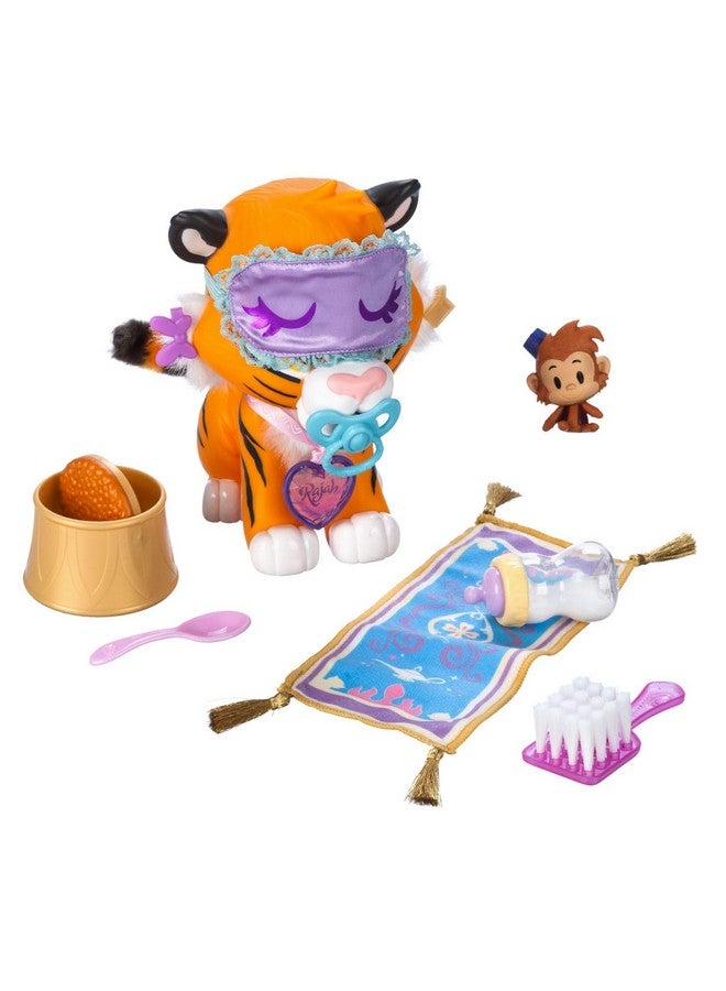 Disney Store Official Princess Pet Play Set - Rajah Tiger Toy Set - Fun Playsets Princess Toys Perfect for Little Kids - Comes with Rajah, Bed, Abu Figure and Magic Carpet. - Image 2