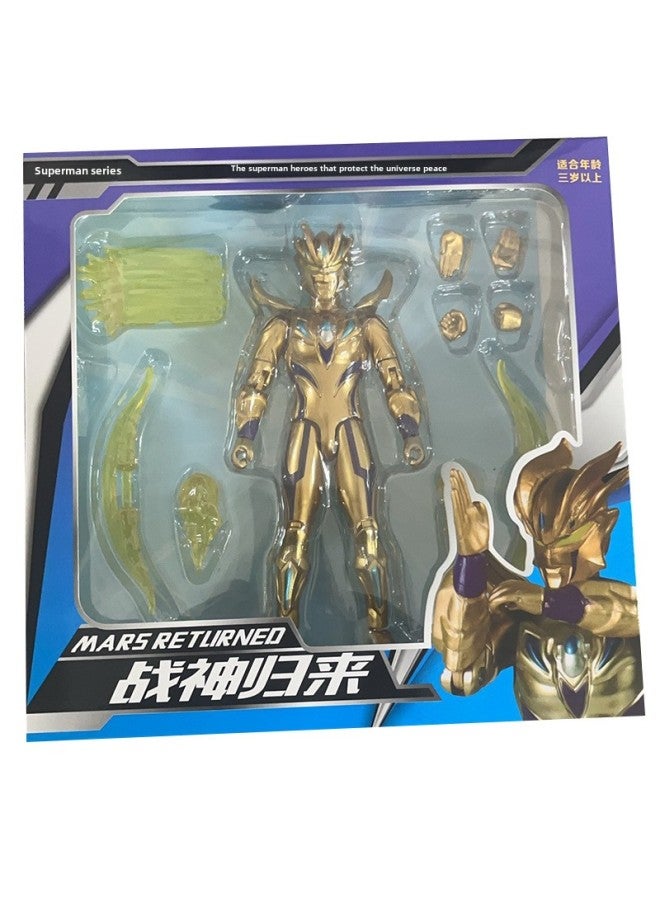 Shining Toys Super Action Figure Model Boys Children's Day-Color:5124 Aurora Glory Cero 18cm Multi-joint Super Movable - Image 4