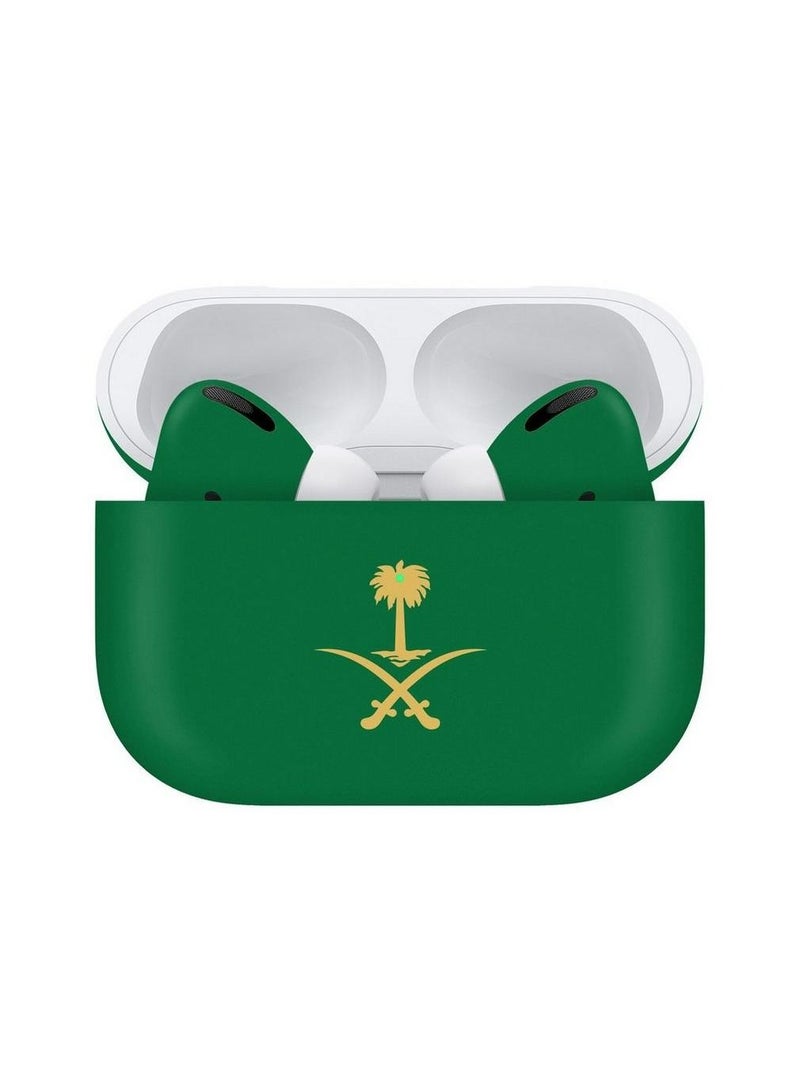 Switch Airpods Pro Original painted by Switch  KSA Green gold