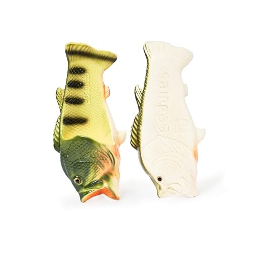 Coddies Fish Flip Flops - The Original Fish Slippers - Holiday Gift, Unisex Sandals, Bass Slides, Pool, Beach & Fishing Shoes (Green | 7-8 Men | 9-10 Women | EU 40-41) - Image 3