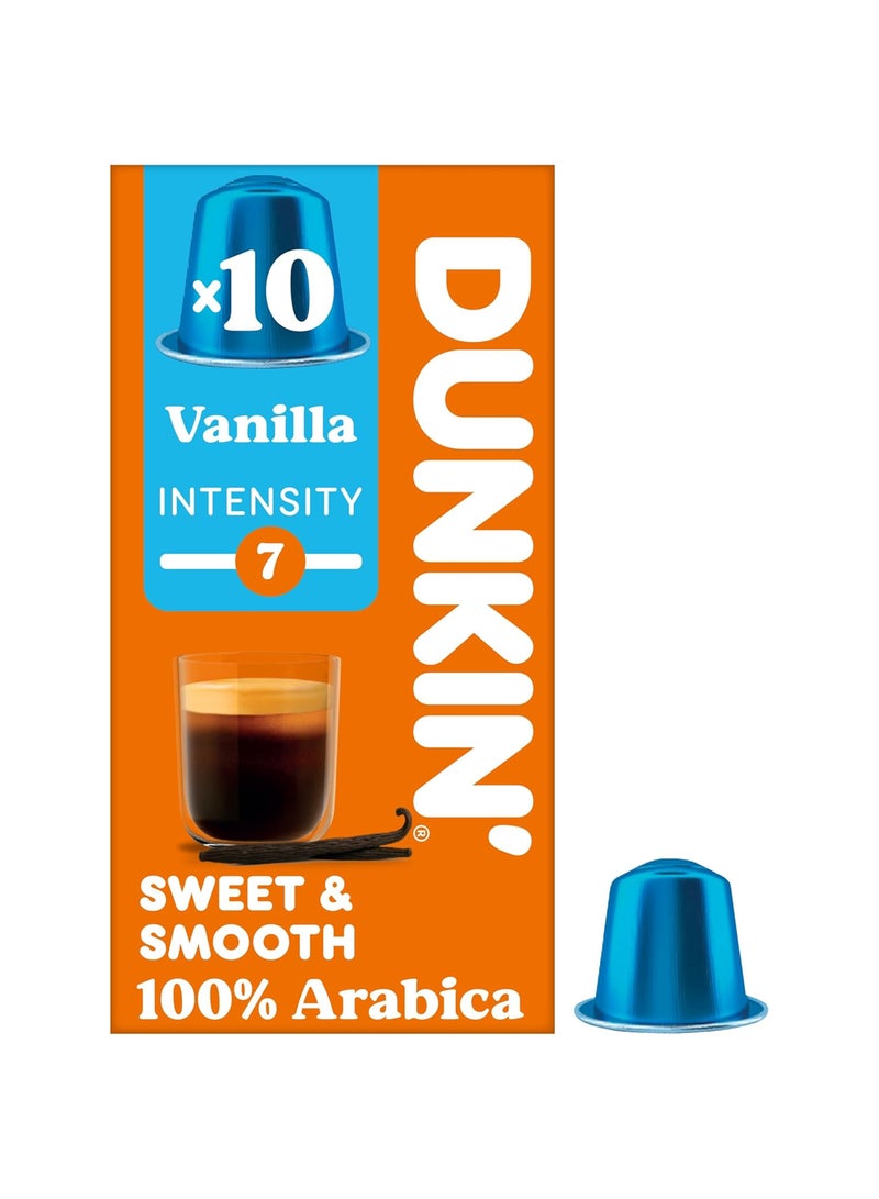 Dunkin Vanilla Coffee Capsules - Image 1