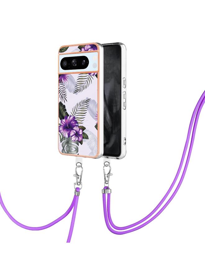 جرين تايجر جراب لهاتف Google Pixel 8 Pro مصنوع من مادة TPU مطلية بالكهرباء مع حبل - Image 1