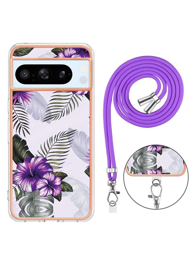 جرين تايجر جراب لهاتف Google Pixel 8 Pro مصنوع من مادة TPU مطلية بالكهرباء مع حبل - Image 3