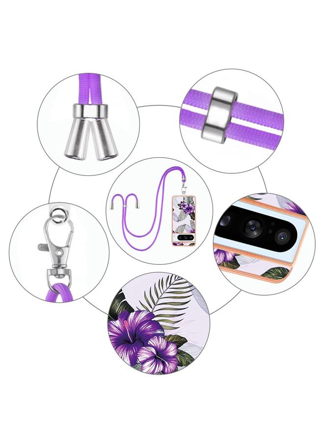 جرين تايجر جراب لهاتف Google Pixel 8 Pro مصنوع من مادة TPU مطلية بالكهرباء مع حبل - Image 4