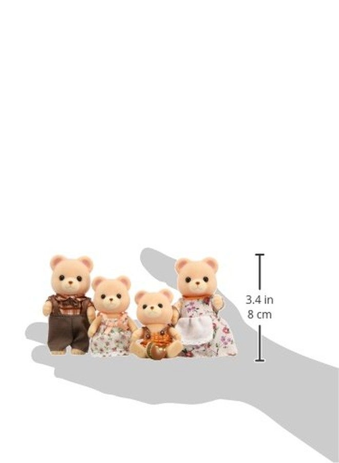 Epoch Sylvanian Families Sylvanian Family Doll "PS-04 Family of bear" - Image 3