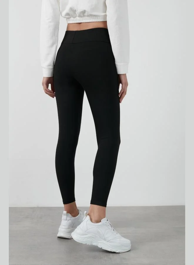 ليلا ليلا بلس سايز خصر عالي شتوي رياضي ضيق للنساء ٦٢٦