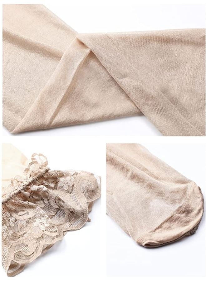 Women's Sheer Thigh-High Stockings  - Image 4