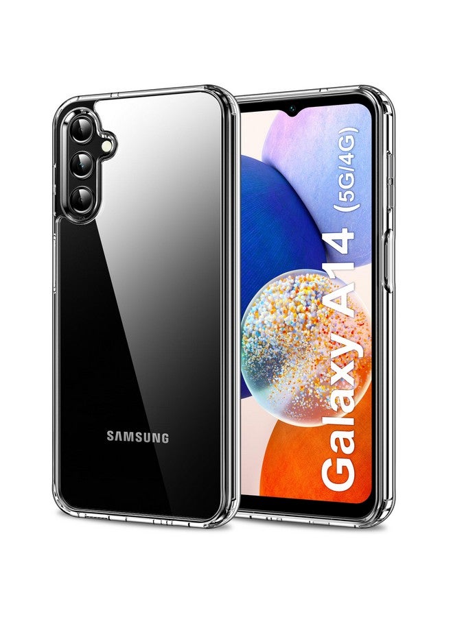 HOOMIL Case for Samsung Galaxy A14 5G, Non-Yellowing, Drop Protection, Anti-Scratch Transparent Hard Back Phone Cover - Crystal Clear - Image 1