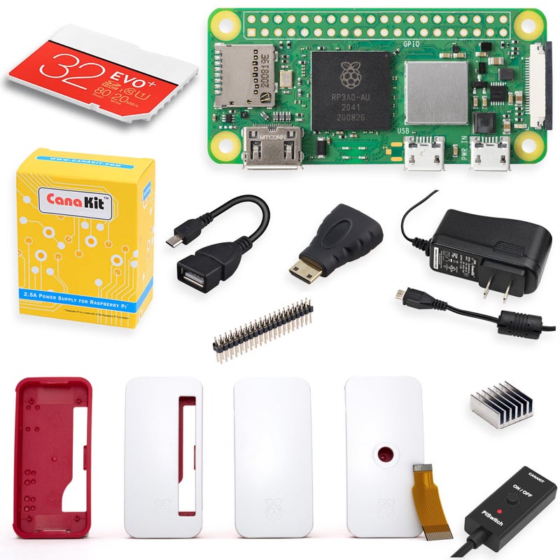CanaKit Raspberry Pi Zero 2 W Starter Kit with Official Case - Image 3
