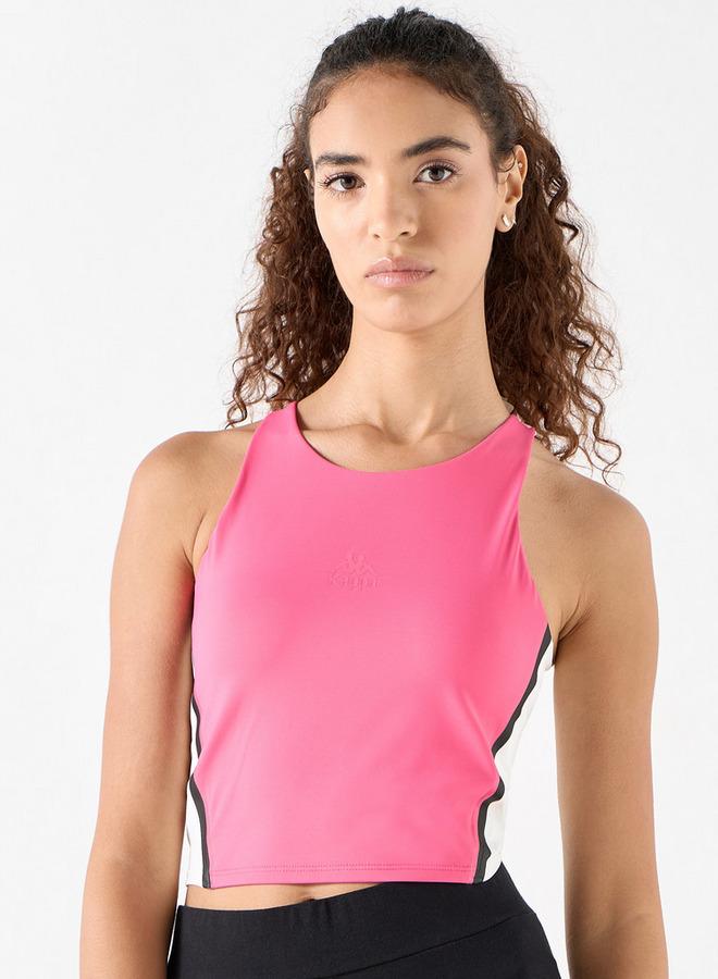 كابا بلوزة دون أكمام بقوالب ملونة من كابا - Image 1