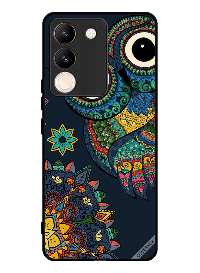 Covernex Protective Case Cover For vivo V29e Floral Owl - Image 1