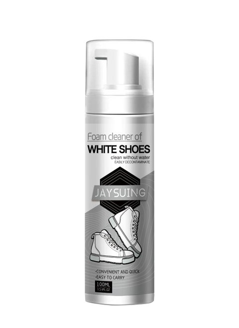 White Shoe Cleaner | Stain Removal and Whitening | Portable No-Rinse Cleaner
