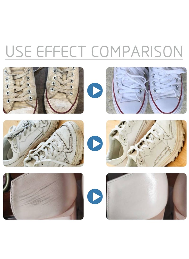 White Shoe Cleaner | Stain Removal and Whitening | Portable No-Rinse Cleaner