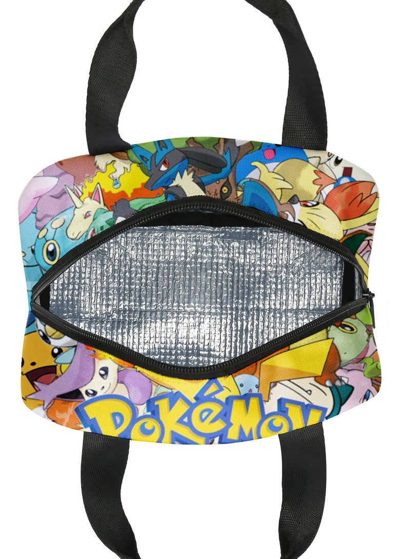 Pokemon Pikachu Cartoon Lunch Bag Meal Bag - Image 3