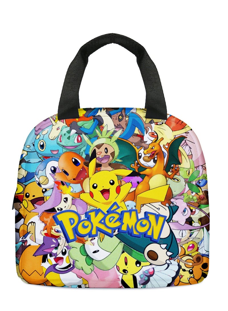 Pokemon Pikachu Cartoon Lunch Bag Meal Bag - Image 1