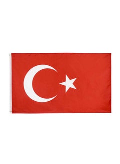 THE BABA Turkey Flag 2'X3' (60X90Cm) For Euro 2024 - Good Quality - Indoor And Outdoor Use  - Image 1
