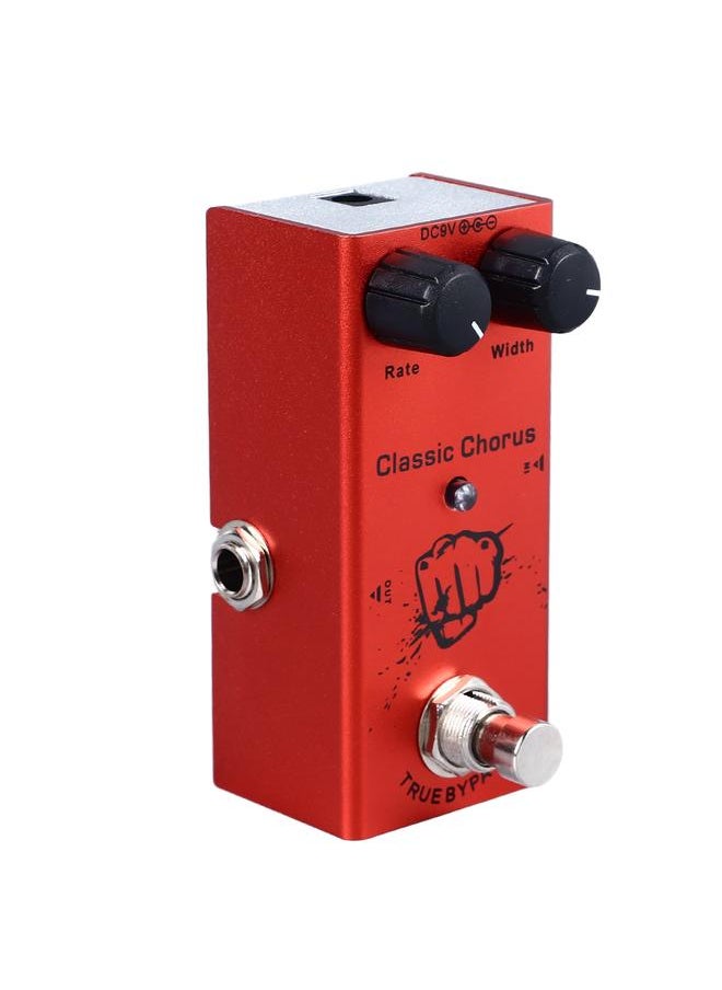 Thoraya Electric Guitar Effects Pedal Portable Multiple Effects Accurate Chorus Guitar Pedal for Performance Classic Chorus(05)  - Image 3
