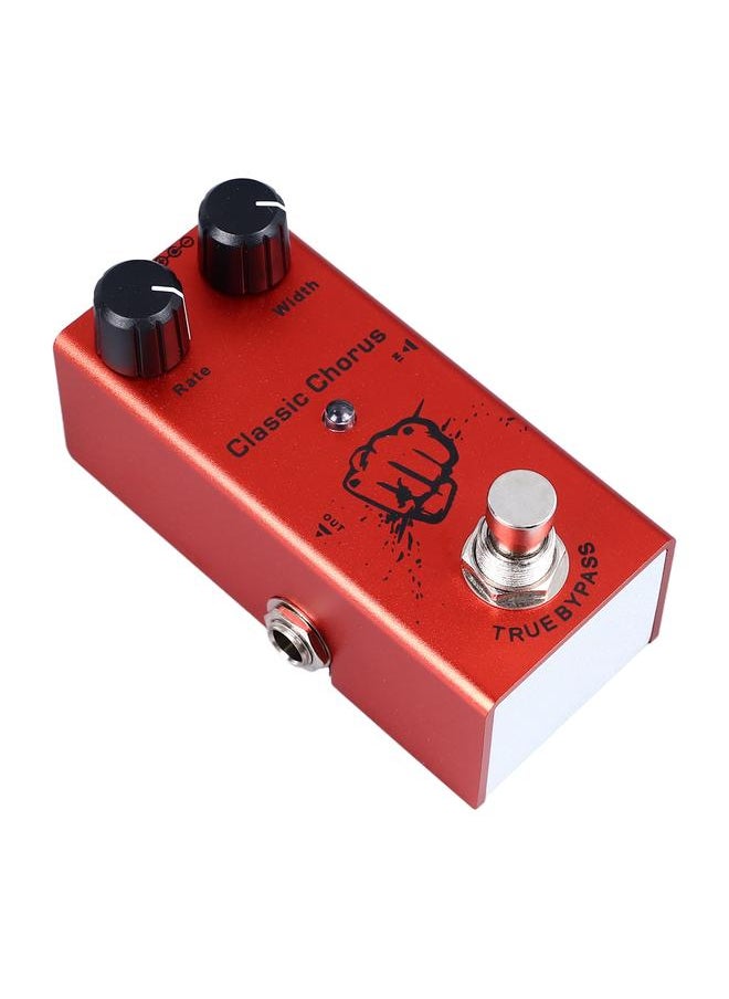 Thoraya Electric Guitar Effects Pedal Portable Multiple Effects Accurate Chorus Guitar Pedal for Performance Classic Chorus(05)  - Image 5