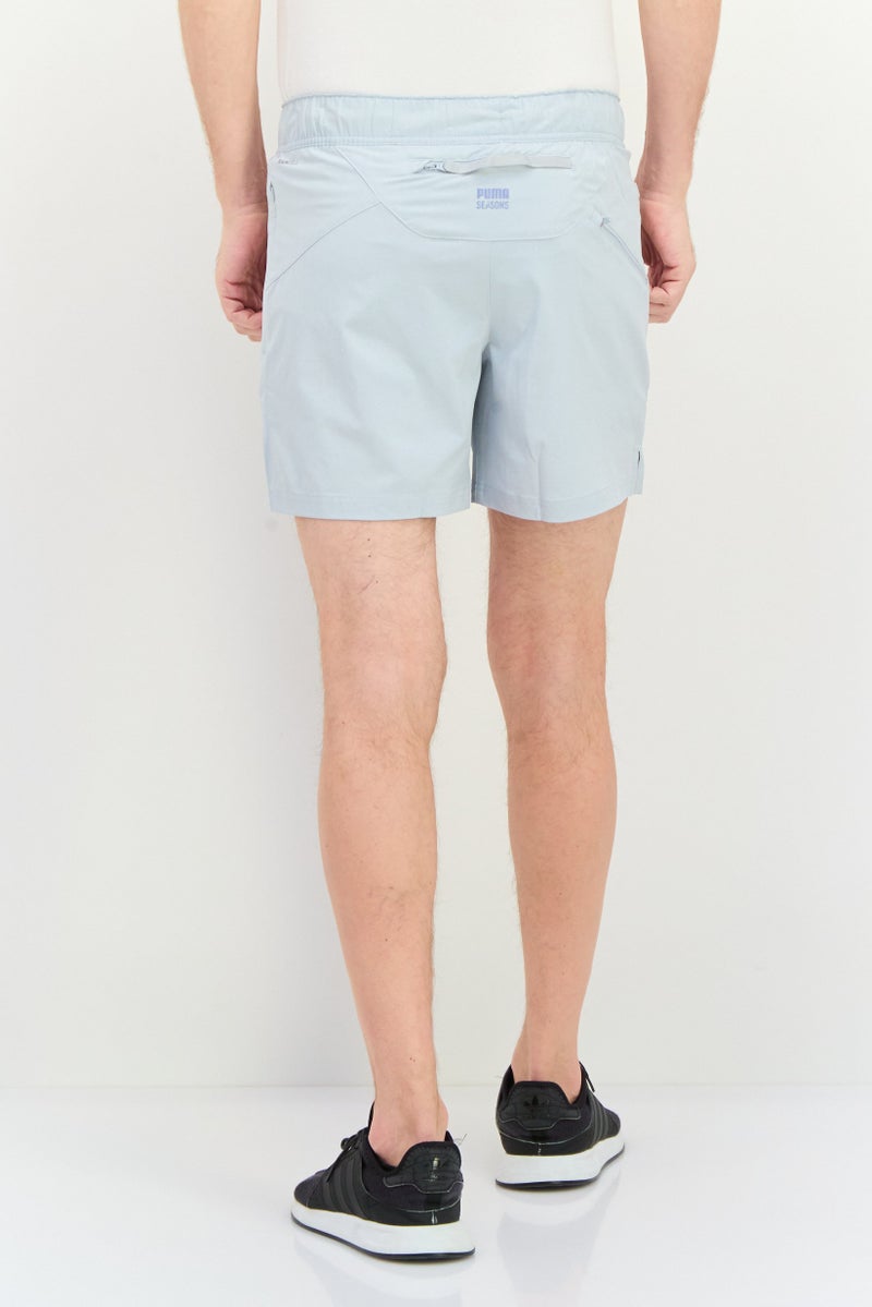 PUMA Men Sportswear Fit 5 Inseam Outdoor Shorts, Light Grey - Image 3