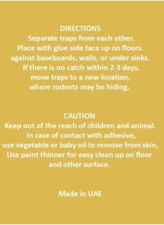 Goodbye Ultra Power Adhesive Baited Glue Trap - 2 Traps Pack of 3  - Image 3