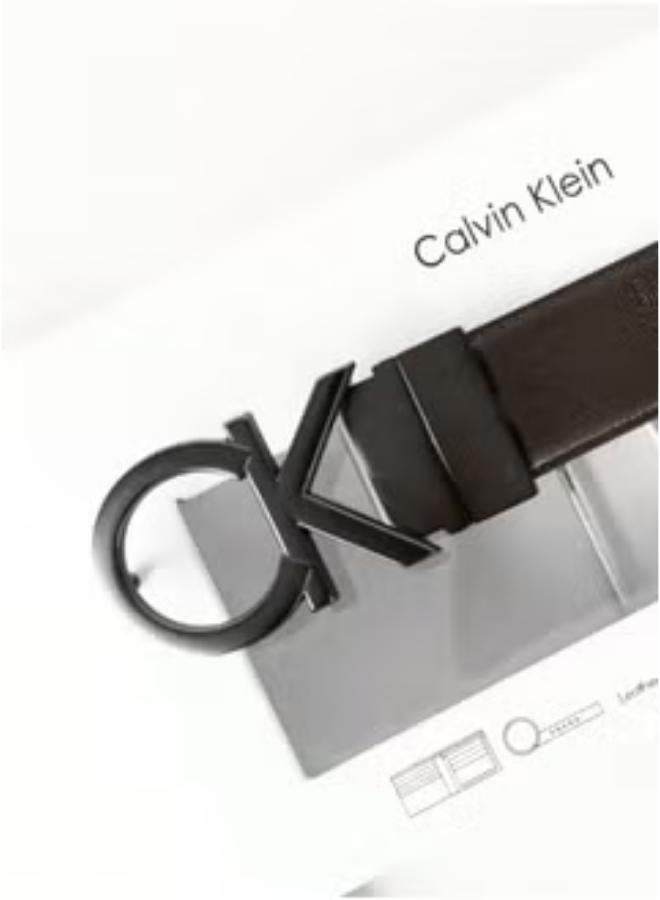 CALVIN KLEIN JEANS PLUS Calvin Klein Set Belt & Wallet for men Leather Black  - Image 4