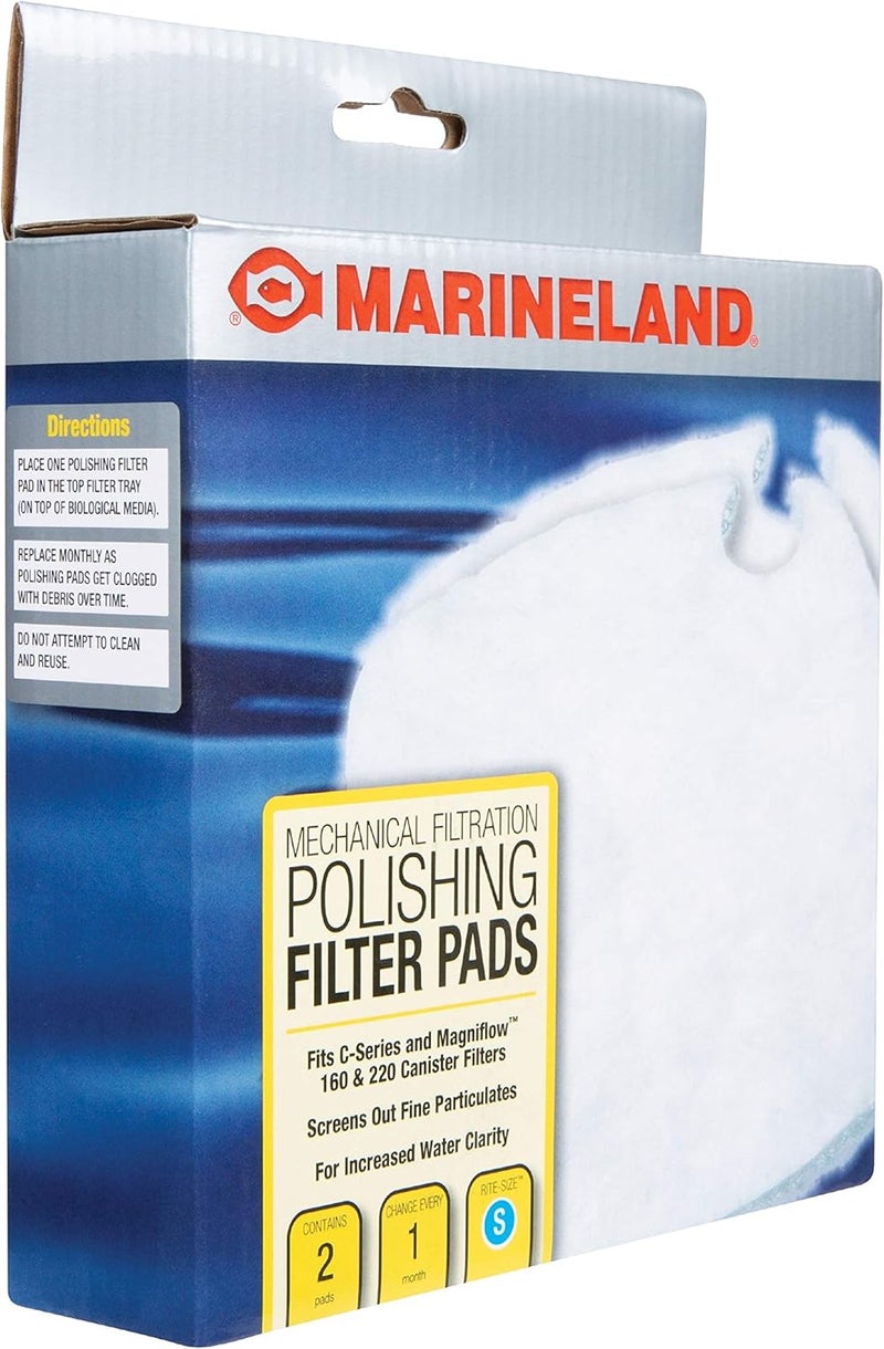 MarineLand Polishing Filter Pads for C-Series and Magniflow Canister Filters - 2 Count - Image 5
