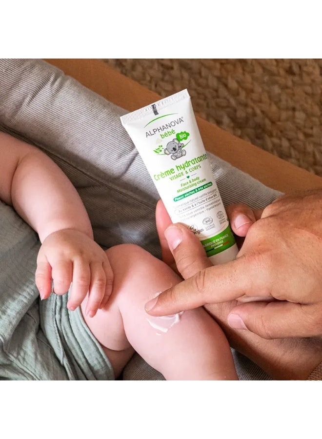 Alphanova Baby Organic Moisturizing Cream 75ml - Image 3