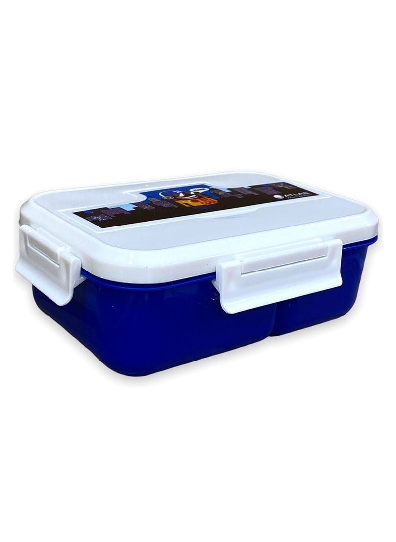 ATLAS - 2-Compartment Lunch Box Multicolour - Image 1