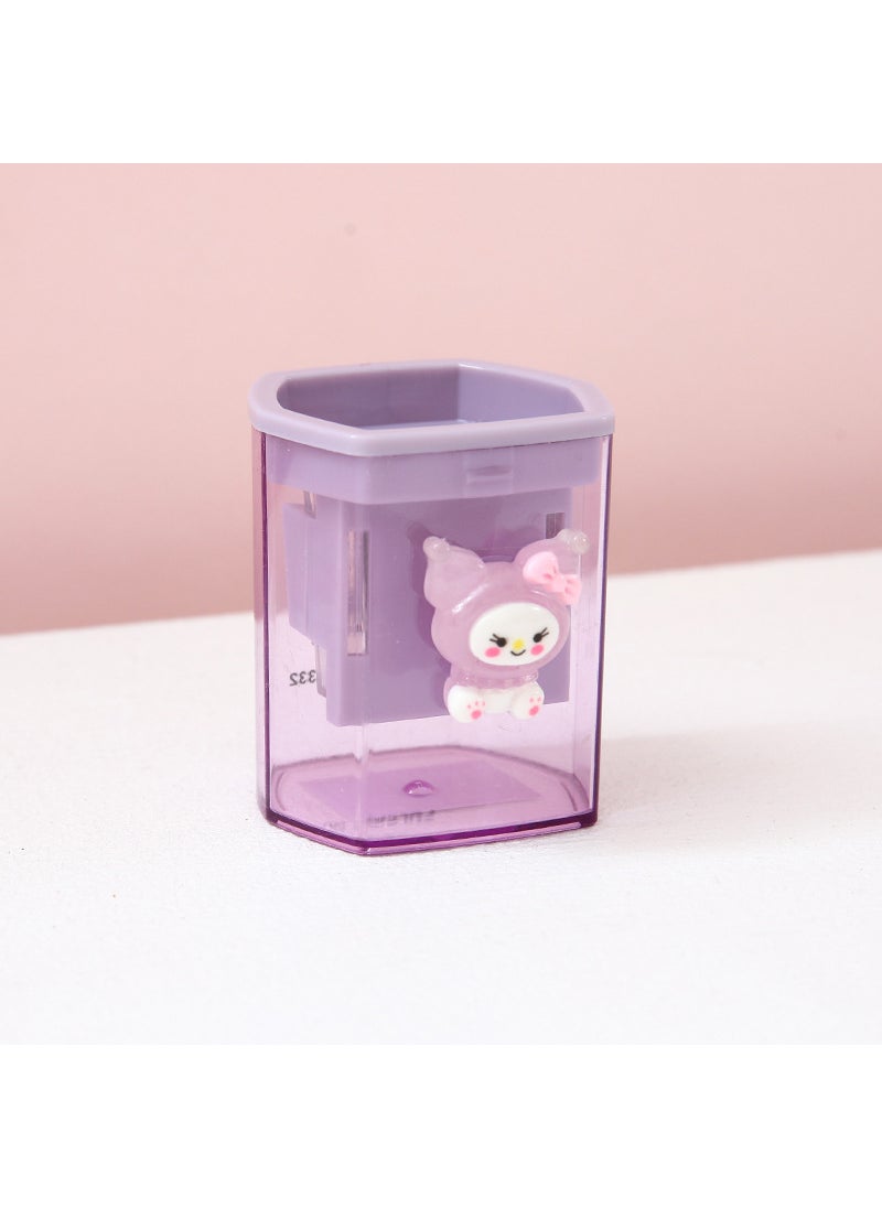 Generic Cute Cartoon Dual-Hole Pencil Sharpener Meng Claw-Small Kuku 