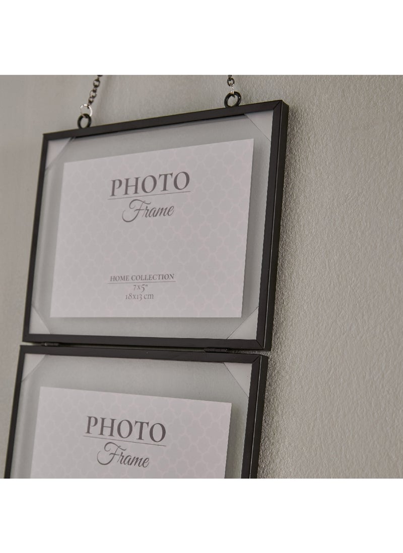 Home Box Elbe 3-Piece 5x7-inch Metal Hanging Photo Frame Set 23 x 1.1 x 56 cm  - Image 3