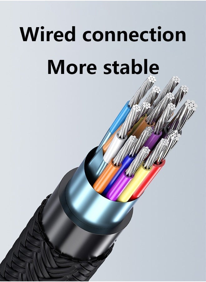 Generic - Type-C to DP Adapter Cable 2M(DP 1.4, 12Bit), With Dynamic HDR technology, Compatible with TV, iPhone 15 Series, iPad 10/Pro/Air/Mini, Samsung, MacBook Pro, Dell XPS, Huawei P60 Pro - Image 1