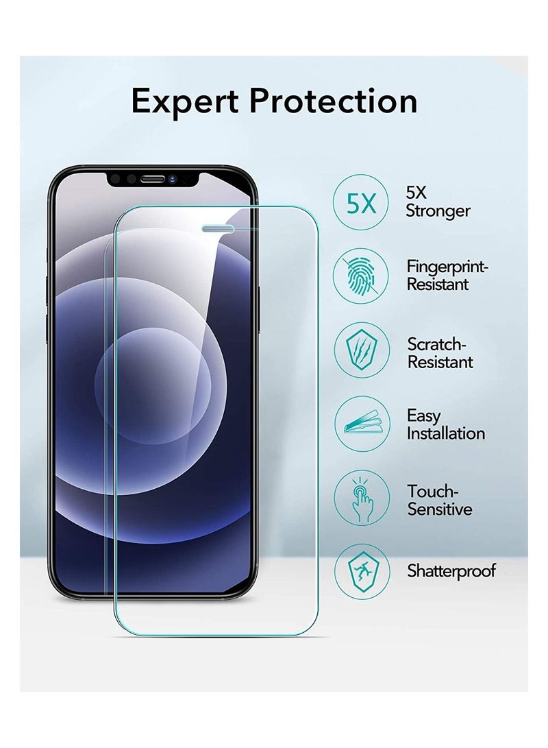 Screen protector for iPhone 12 mini, transparent glass