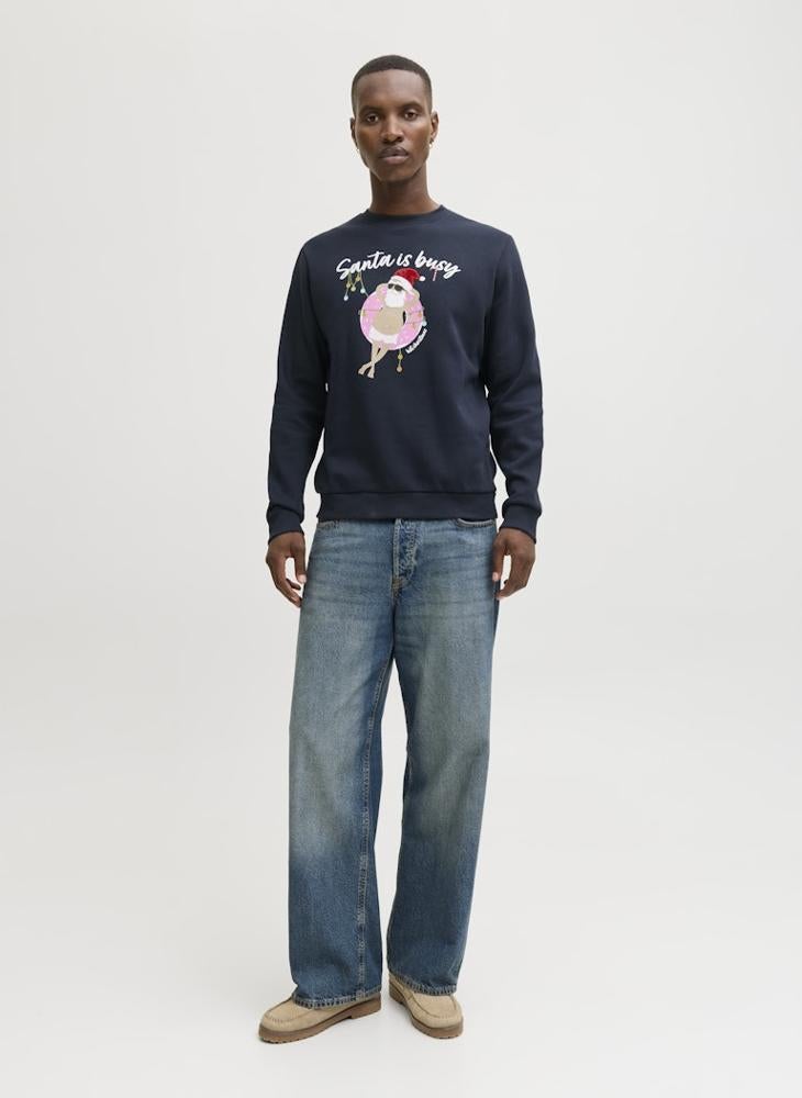 جاك اند جونز كنزة صوفية عيد الميلاد - Image 4